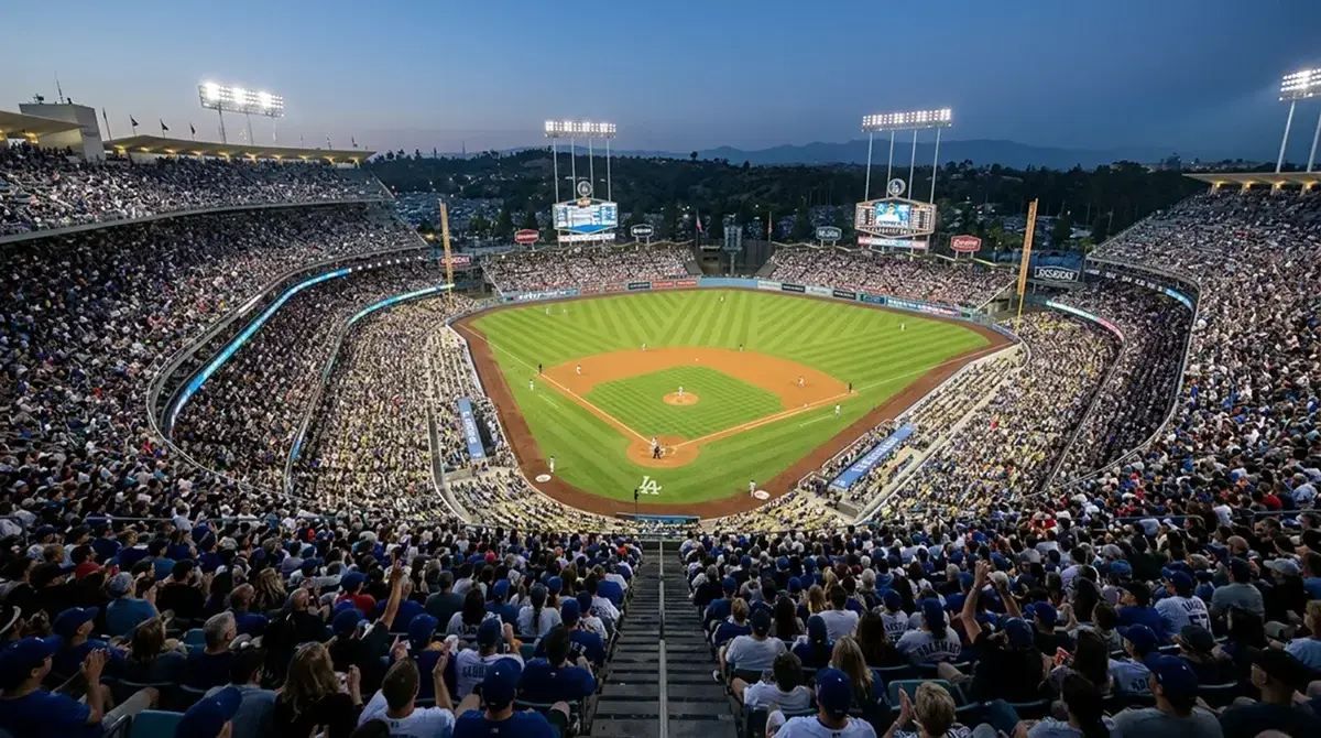 Crowded baseball stadium during an international game showing global growth of the sport